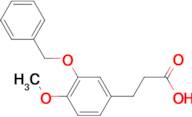 3-(3-(benzyloxy)-4-methoxyphenyl)propanoic acid