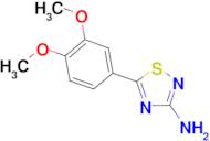 5-(3,4-dimethoxyphenyl)-1,2,4-thiadiazol-3-amine