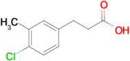 3-(4-chloro-3-methylphenyl)propanoic acid