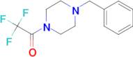 1-(4-benzylpiperazin-1-yl)-2,2,2-trifluoroethan-1-one