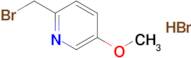 2-(Bromomethyl)-5-methoxypyridine hydrobromide