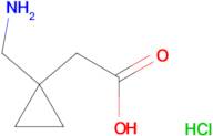 [1-(aminomethyl)cyclopropyl]acetic acid hydrochloride