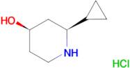 rac-(2S,4R)-2-cyclopropyl-4-piperidinol hydrochloride