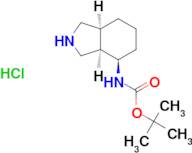 tert-butyl rac-(3aR,4R,7aS)-octahydro-1H-isoindol-4-ylcarbamate hydrochloride