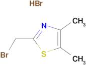 2-(bromomethyl)-4,5-dimethyl-1,3-thiazole hydrobromide