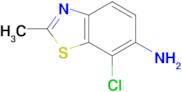 7-chloro-2-methyl-1,3-benzothiazol-6-amine