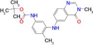 6-(5-(BOC-AMINO)-2-METHYLPHENYLAMINO)-3-METHYL-4-OXO-3,4-DIHYDROQUINAZOLINE