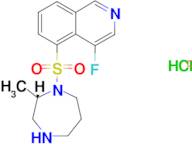 (S)-4-FLUORO-5-(2-METHYL-[1,4]DIAZEPANE-1-SULFONYL)ISOQUINOLINE 2HCL