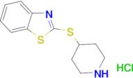 2-(PIPERIDIN-4-YLTHIO)BENZO[D]THIAZOLE HCL