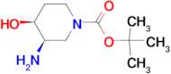 (3R,4S)-1-PIPERIDINECARBOXYLIC ACID, 3-AMINO-4-HYDROXY-, 1,1-DIMETHYLETHYL ESTER