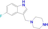 5-FLUORO-3-(PIPERAZIN-1-YLMETHYL)-1H-INDOLE