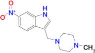 3-((4-METHYLPIPERAZIN-1-YL)METHYL)-6-NITRO-1H-INDOLE
