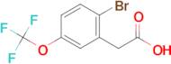 2-BROMO-5-(TRIFLUOROMETHOXY)PHENYLACETIC ACID