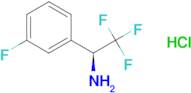 (S)-2,2,2-TRIFLUORO-1-(3-FLUOROPHENYL)ETHANAMINE HCL