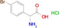 (R)-2-AMINO-2-(4-BROMOPHENYL)ACETIC ACID HCL