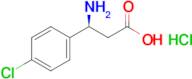 (S)-3-AMINO-3-(4-CHLOROPHENYL)PROPANOIC ACID HCL