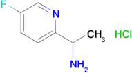 1-(5-FLUOROPYRIDIN-2-YL)ETHANAMINE HCL