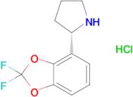 (S)-2-(2,2-DIFLUOROBENZO[D][1,3]DIOXOL-4-YL)PYRROLIDINE HCL