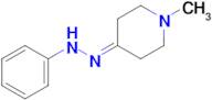 1-METHYL-4-(2-PHENYLHYDRAZONO)PIPERIDINE