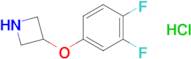 3-(3,4-DIFLUOROPHENOXY)-AZETIDINE HCL