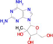 2,6-DIAMINO-9-(2-C-METHYL-BETA-D-RIBOFURANOSYL)-9H-PURINE