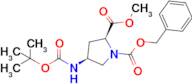 (2S,4S)-4-(BOC-AMINO)-1-CBZ-PROLINE METHYL ESTER