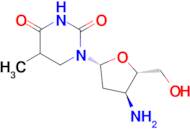 1-(3-β-AMINO-2,3-DIDEOXY-β-D-THREOPENTA-FURANOSYL)THYMINE