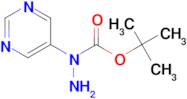 TERT-BUTYL 1-(PYRIMIDIN-5-YL)HYDRAZINE-1-CARBOXYLATE