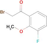 3-FLUORO-2-METHOXYPHENACYL BROMIDE