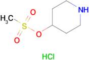 4-METHANESULFONYLOXYPIPERIDINE.HCL