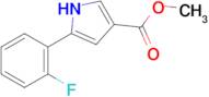 5-(2-FLUOROPHENYL)-1H-PYRROLE-3-CARBOXYLIC ACID METHYL ESTER