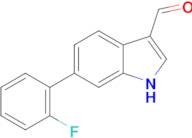 6-(2-FLUOROPHENYL)-1H-INDOLE-3-CARBOXALDEHYDE