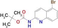 TERT-BUTYL (5-BROMOQUINOLIN-2-YL)CARBAMATE