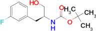 (S)-TERT-BUTYL (1-(3-FLUOROPHENYL)-3-HYDROXYPROPAN-2-YL)CARBAMATE