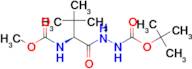 (S)-TERT-BUTYL 2-(2-((METHOXYCARBONYL)AMINO)-3,3-DIMETHYLBUTANOYL)HYDRAZINECARBOXYLATE