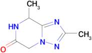 2,8-DIMETHYL-7,8-DIHYDRO-[1,2,4]TRIAZOLO[1,5-A]PYRAZIN-6(5H)-ONE