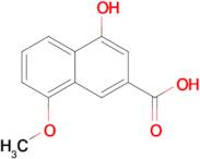 2-NAPHTHALENECARBOXYLIC ACID, 4-HYDROXY-8-METHOXY-