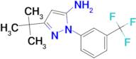 3-(TERT-BUTYL)-1-(3-(TRIFLUOROMETHYL)PHENYL)-1H-PYRAZOL-5-AMINE