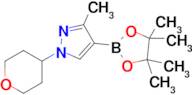 3-METHYL-1-(TETRAHYDRO-2H-PYRAN-4-YL)-4-(4,4,5,5-TETRAMETHYL-1,3,2-DIOXABOROLAN-2-YL)-1H-PYRAZOLE