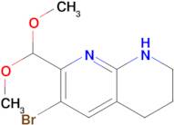 6-BROMO-7-(DIMETHOXYMETHYL)-1,2,3,4-TETRAHYDRO-1,8-NAPHTHYRIDINE