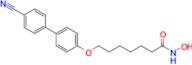 HEPTANAMIDE, 7-[(4'-CYANO[1,1'-BIPHENYL]-4-YL)OXY]-N-HYDROXY-