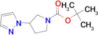 TERT-BUTYL 3-(1H-PYRAZOL-1-YL)PYRROLIDINE-1-CARBOXYLATE