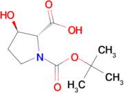 (2R,3R)-1-(tert-Butoxycarbonyl)-3-hydroxypyrrolidine-2-carboxylic acid