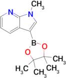 (1-METHYL-1H-PYRROLO[2,3-B]PYRIDIN-3-YL)BORONIC ACID PINACOL ESTER