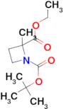 1-TERT-BUTYL 2-ETHYL 2-METHYLAZETIDINE-1,2-DICARBOXYLATE