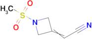 2-(1-(Methylsulfonyl)azetidin-3-ylidene)acetonitrile