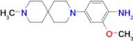 2-METHOXY-4-{9-METHYL-3,9-DIAZASPIRO[5.5]UNDECAN-3-YLANILINE