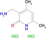 3-(AMINOMETHYL)-4,6-DIMETHYL-1,2-DIHYDROPYRIDIN-2-ONE 2HCL