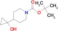4-(1-HYDROXYCYCLOPROPYL)-1-PIPERIDINECARBOXYLIC ACID 1,1-DIMETHYLETHYL ESTER