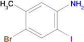 4-BROMO-2-IODO-5-METHYLANILINE